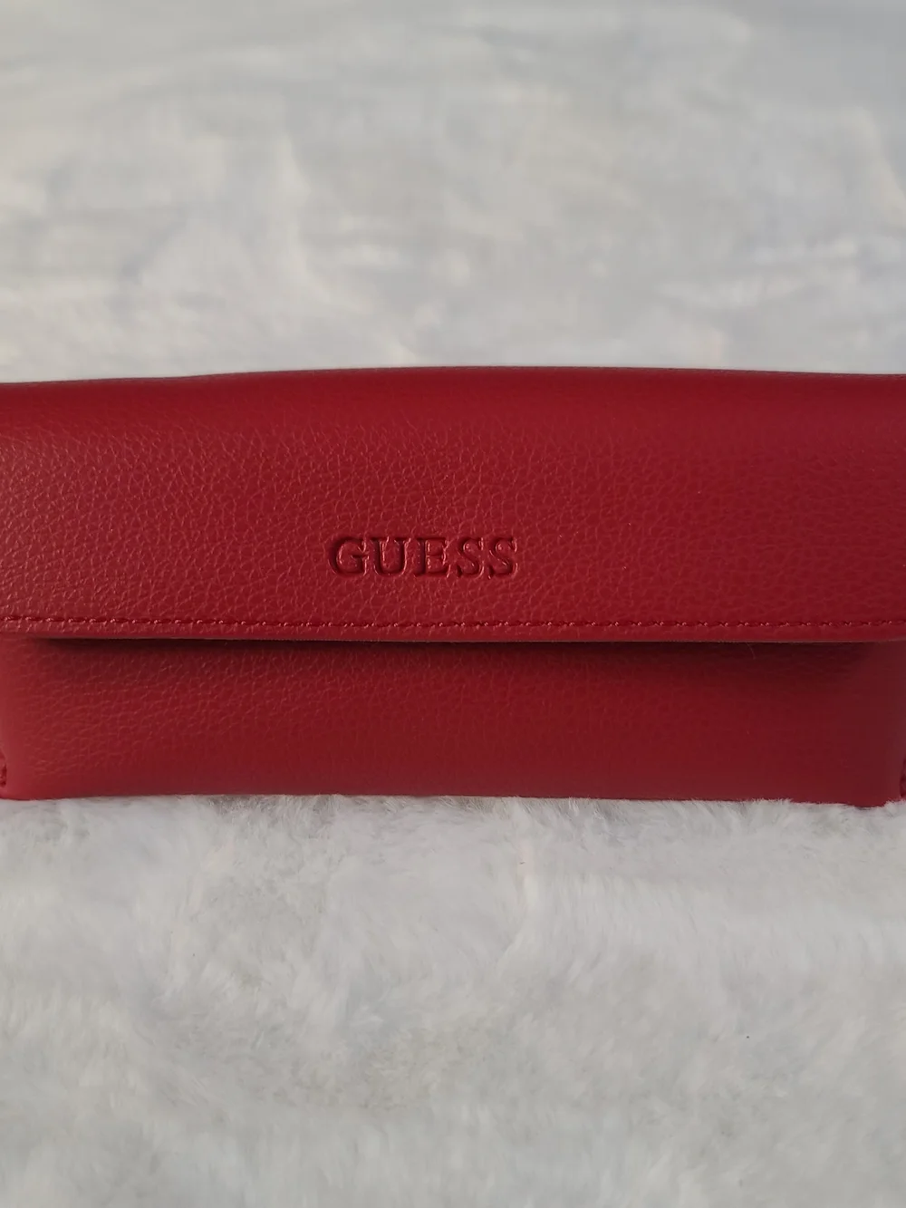 GUESS Red Glass Case